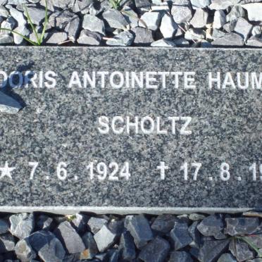 HAUMAN Doris Antoinette Hauman 1924-1997