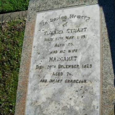 STUART Edward -1919 &amp; Margaret -1929 :: Infant Grandson