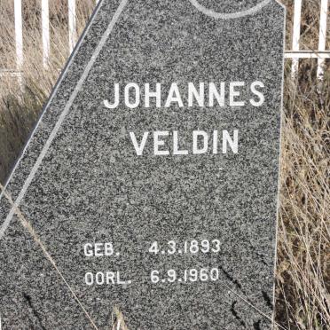 VELDIN Johannes 1893-1960
