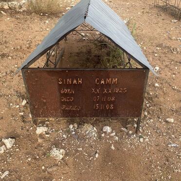 CAMM Sinah 1925-2008