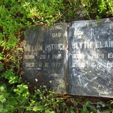 ? William Patrick 1925-1977 & Blyth Elaine 1934-1988