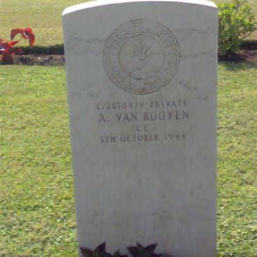 ROOYEN, A., van  -1944