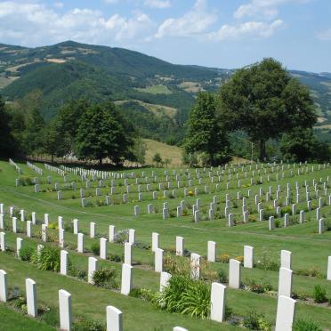 Italy, CASTIGLIONE DEI PEPOLI, South African Military cemetery