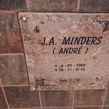 MINDERS J.A. 1960-2015
