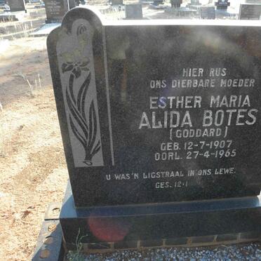 BOTES Esther Maria Alida nee GODDARD 1907-1965