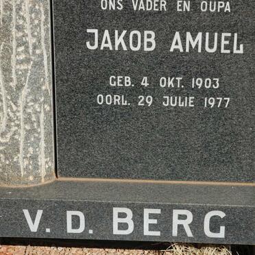BERG Jakob Amuel, v.d. 1903-1977