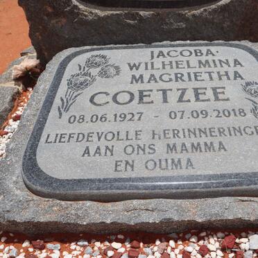 COETZEE Gideon Frederik 1919-1981 & Jacoba Wilhelmina Magrietha 1927-2018_2