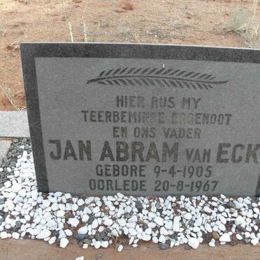 ECK Jan Abram, van 1905-1967