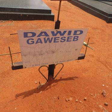 GAWESEB Dawid 1935-2017