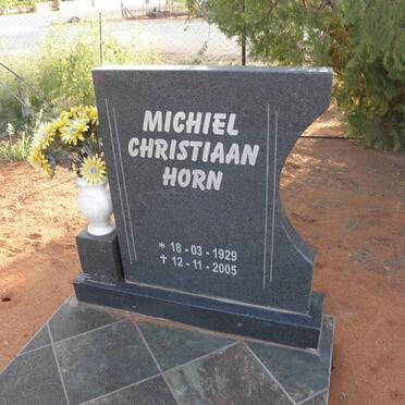 HORN Michiel Christiaan 1929-2005