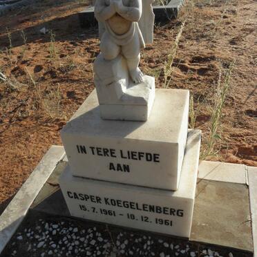 KOEGELENBERG Casper 1961-1961