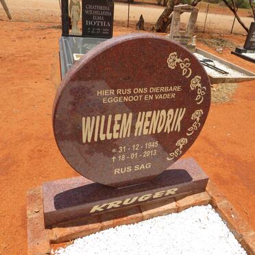 KRUGER Willem Hendrik 1945-2013