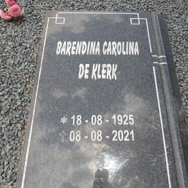 KLERK Christiaan Johannes, de 1921-2004 & Barendina Carolina 1925-2021_2