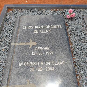 KLERK Christiaan Johannes, de 1921-2004 & Barendina Carolina 1925-2021_1