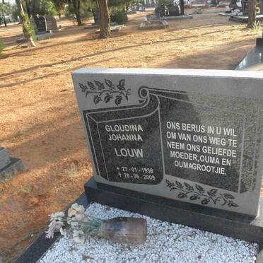 LOUW Gloudina Johanna 1936-2009