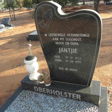 OBERHOLSTER Jantjie 1927-1999