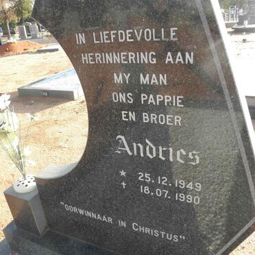 OLIVIER Andries 1949-1990