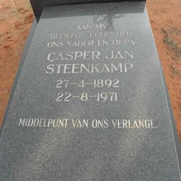 STEENKAMP Casper Jan 1892-1971