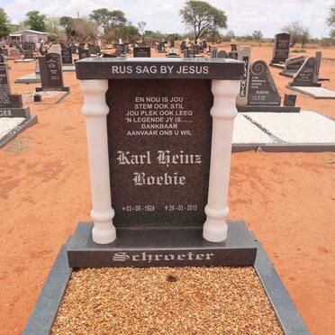 SCHROETER Karl Heinz 1924-2015