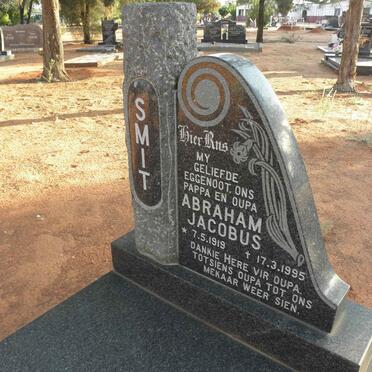 SMIT Abraham Jacobus 1919-1995