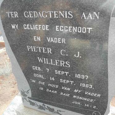 WILLERS Pieter C.J. 1897-1963