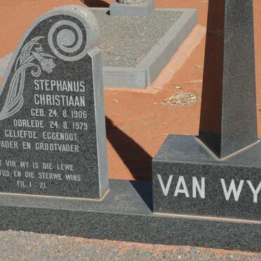 WYK Stephanus Christiaan, van 1906-1979