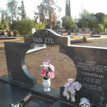 ZYL Christiaan, van 1936-1994