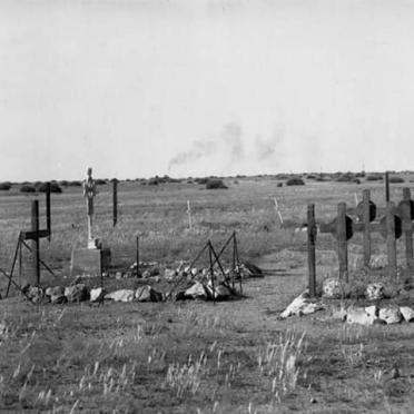 4. Overview - cemetery in 1900's