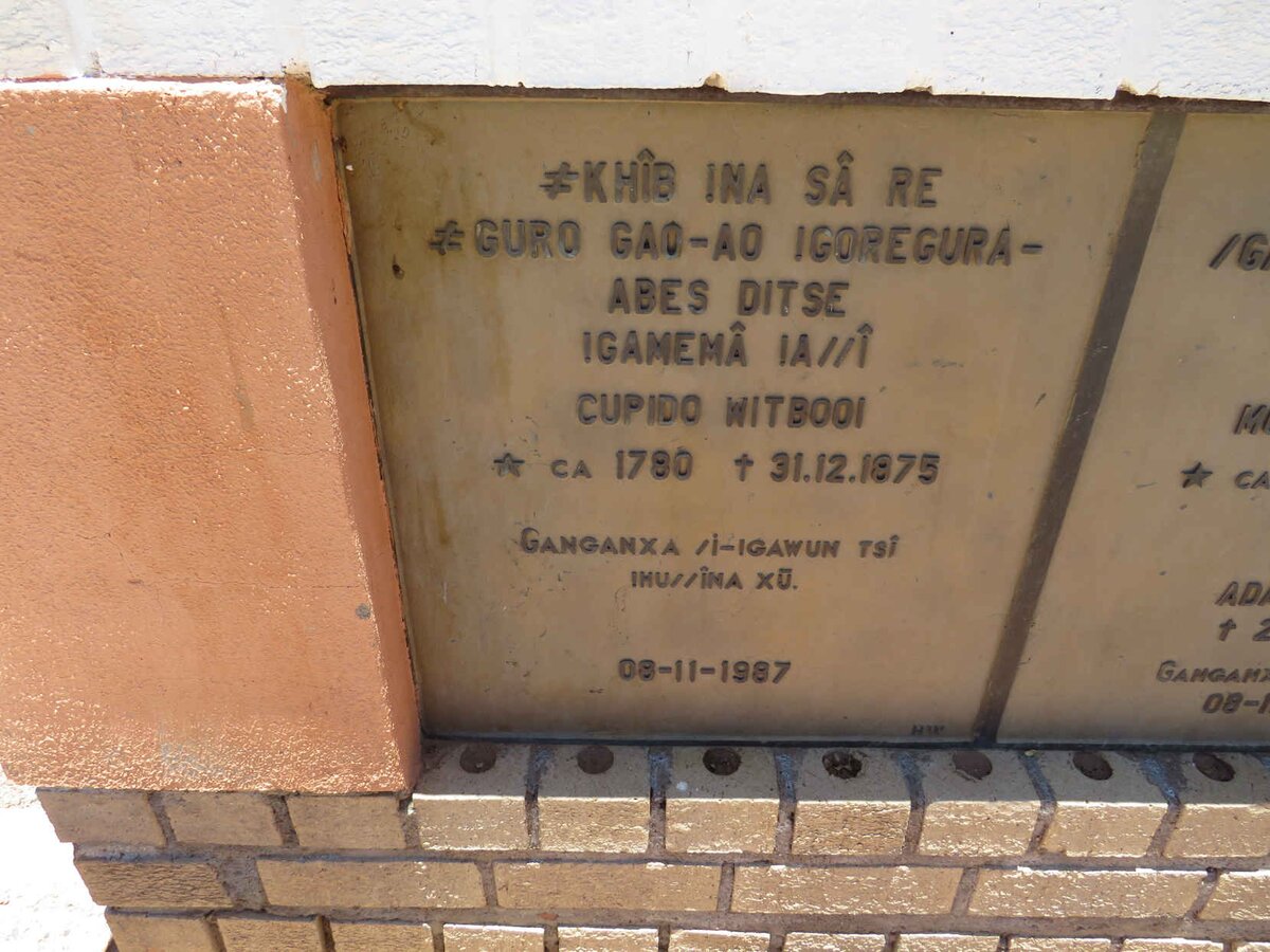 WITBOOI Cupido 1780-1875