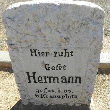 HERMANN ? -1905