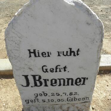 BRENNER J. 1882-1905
