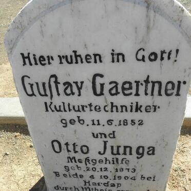 GAERTNER Gustav 1852-1904 :: JUNGA Otto 1873-1904