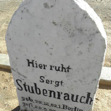 STUBENRAUCH ? 1882-1907