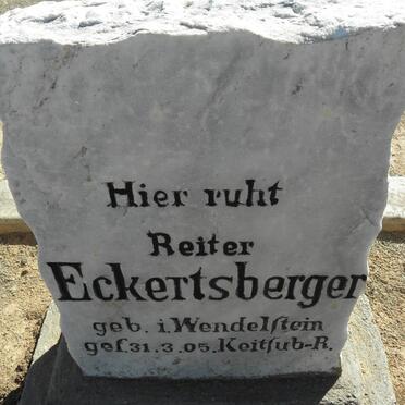 ECKERTSBERGER ? -1905