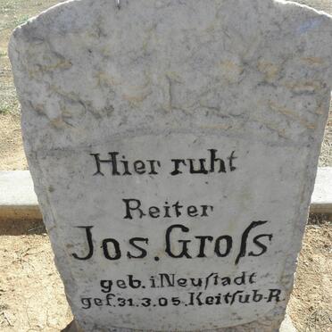 GROSS Jos -1905