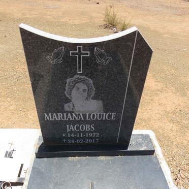 JACOBS Mariana Louice 1972-2014