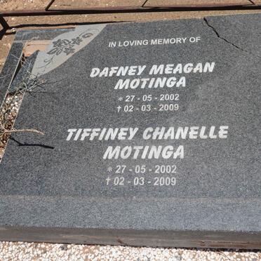 MOTINGA Dafney Meagan 2002-2009 :: MOTINGA Tiffiney Chanelle 2002-2009