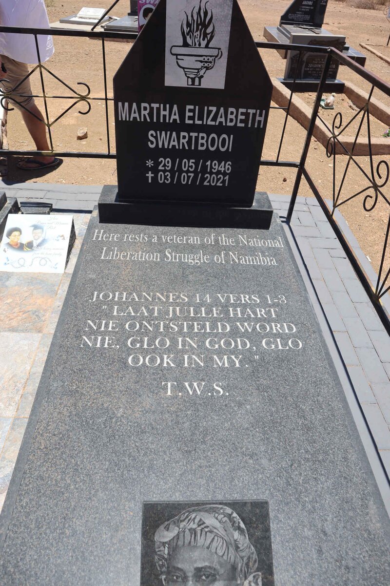 SWARTBOOI Martha Elizabeth 1946-2021