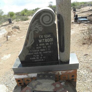 WITBOOI Izak 1898-1974