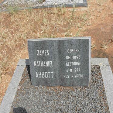 ABBOTT James Nathaniel 1893-1977