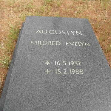 AUGUSTYN Mildred Evelyn 1932-1988