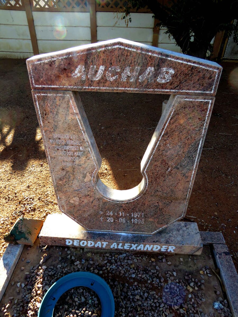 AUCHAB Deodat Alexander 1971-1996 