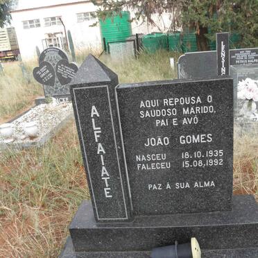 ALFAIATE Joao Gomes 1935-1992