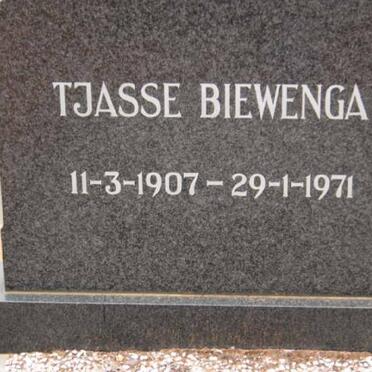 BIEWENGA Tjasse 1907-1971