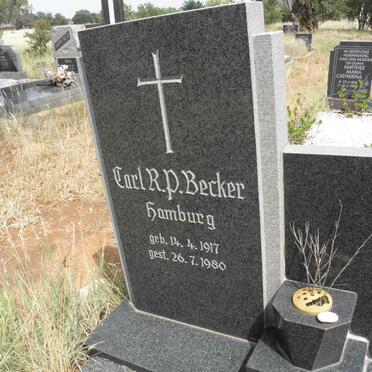 BECKER Carl R.P. 1917-1980