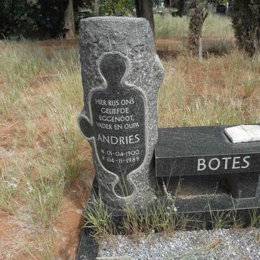 BOTES Andries 1900-1989