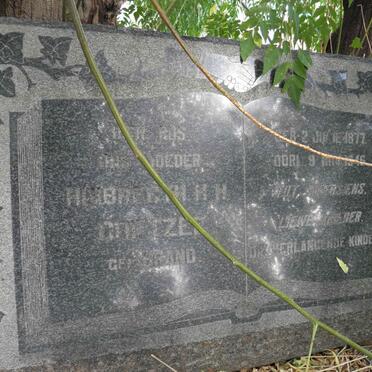 1COETZEE Huibrecht H.H. nee BRAND 1877-1946