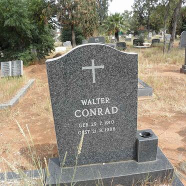 CONRAD Walter 1910-1988