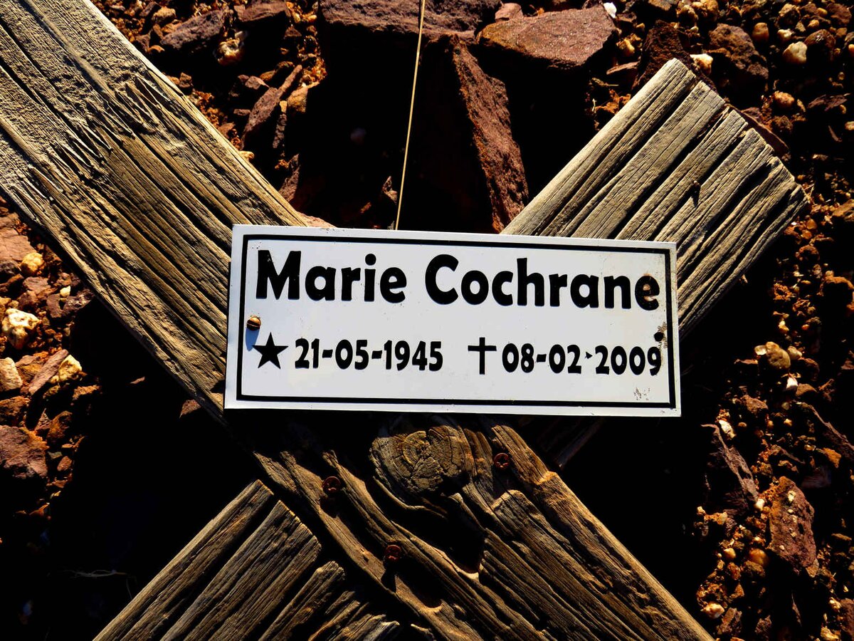 COCHRANE Marie 1945-2009