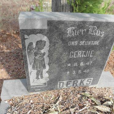 DERKS Gertjie 1947-1948